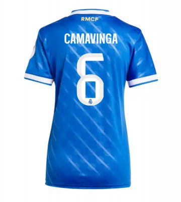 Real Madrid Eduardo Camavinga #6 Tredjetrøje Dame 2025-26 Kortærmet